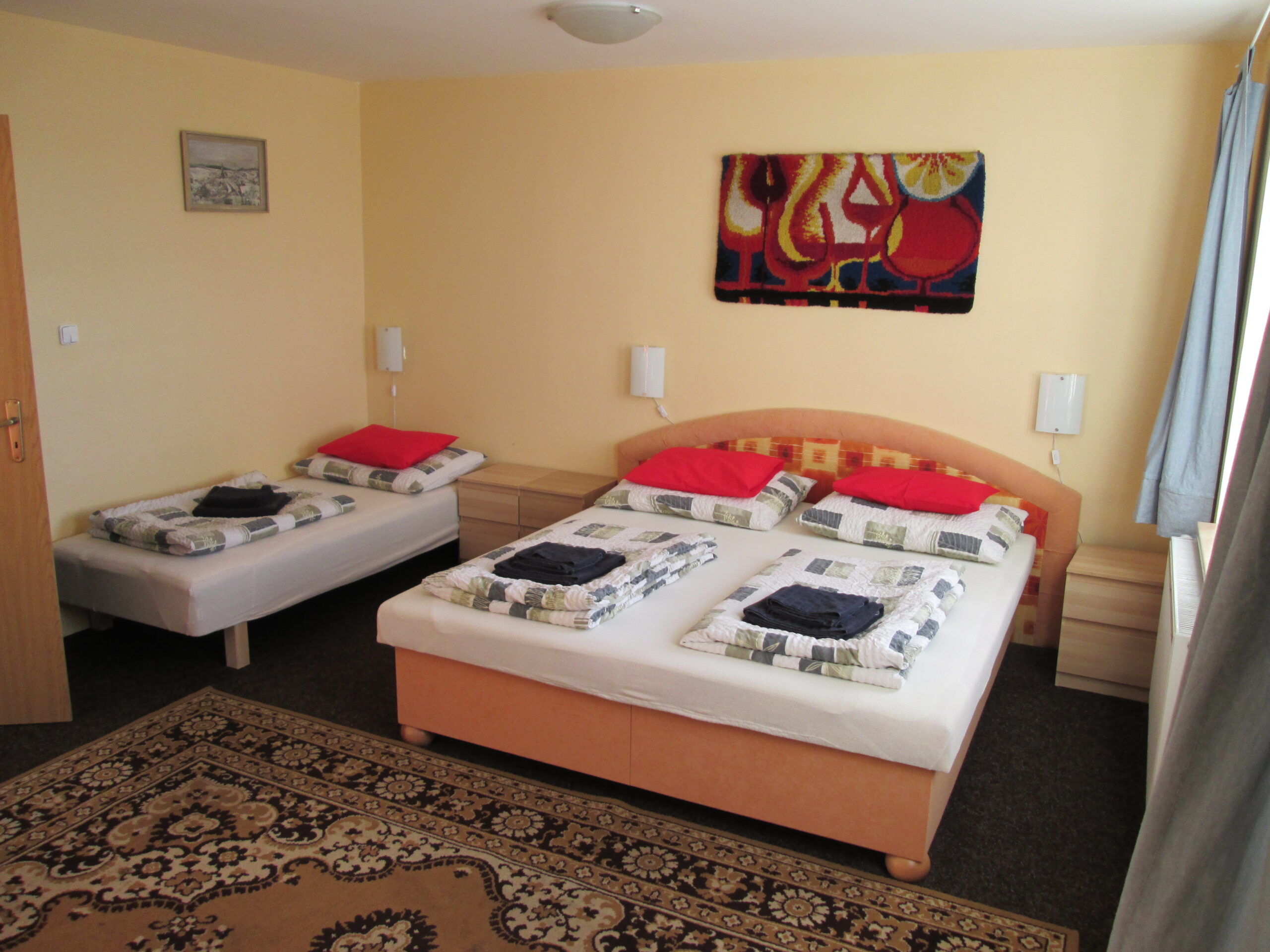 Čtyřlůžkový pokoj